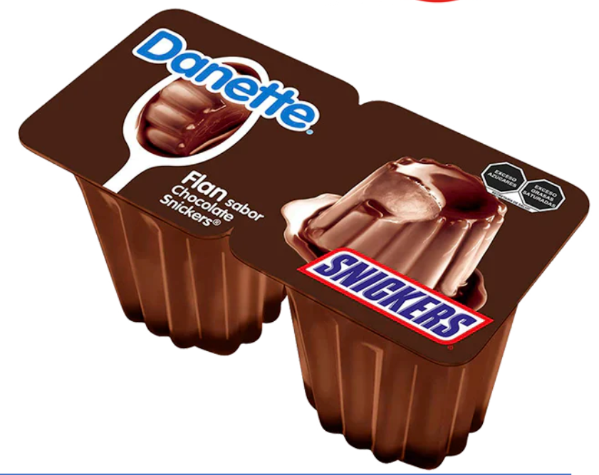 Danette Flan Snickers 12 x 4 x 200 G